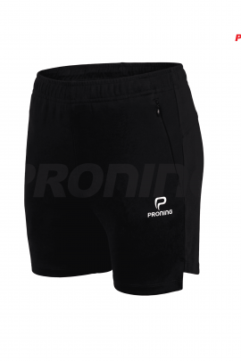 Quần thể thao nữ ASC-893-08-01 Đen phối trắng